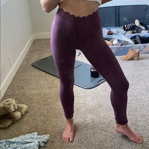 Purple legging